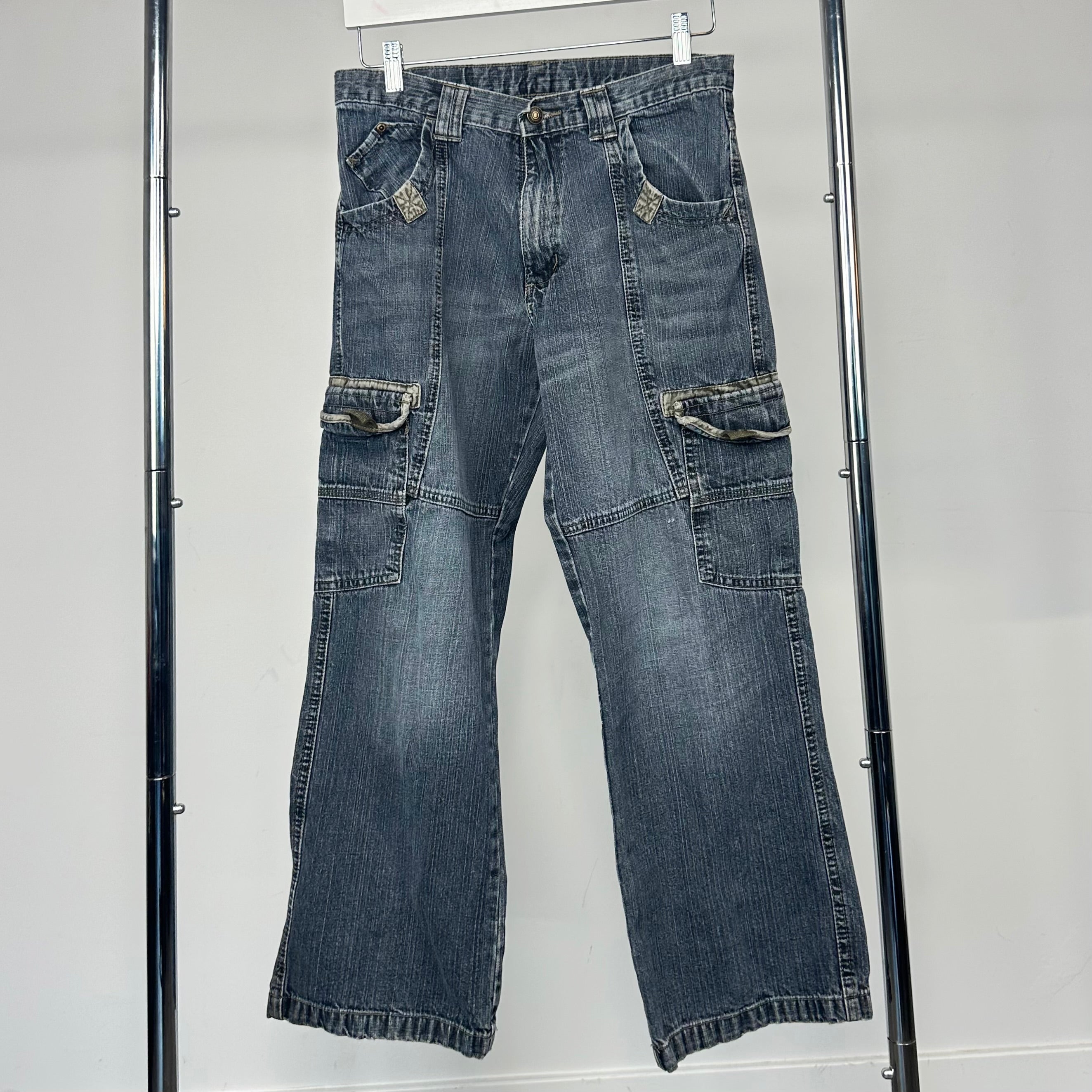 Wrangler Baggy Cargo Jeans (XS)