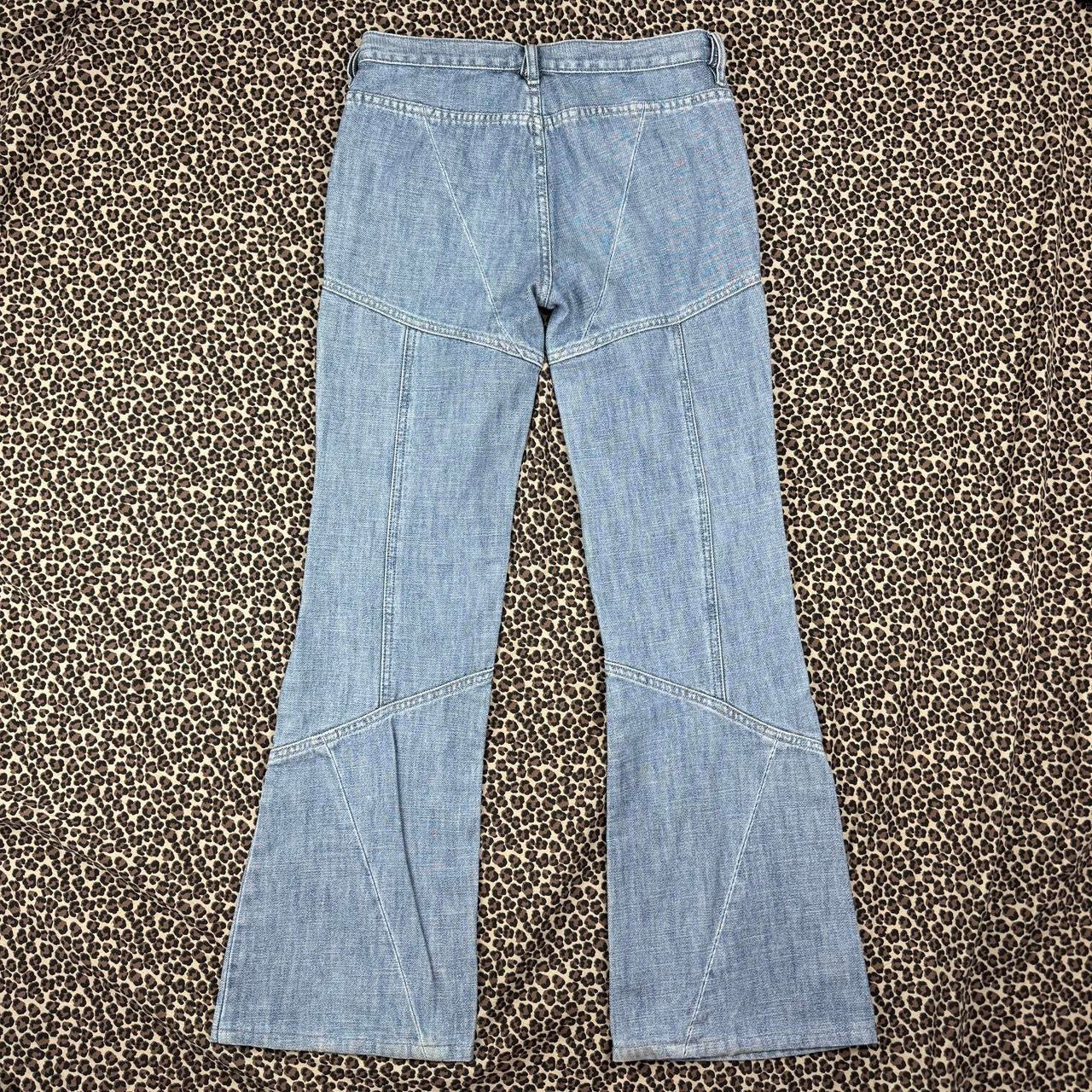 Diesel Stitching Detail Flare Jeans (S)