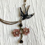 Little black bird choker