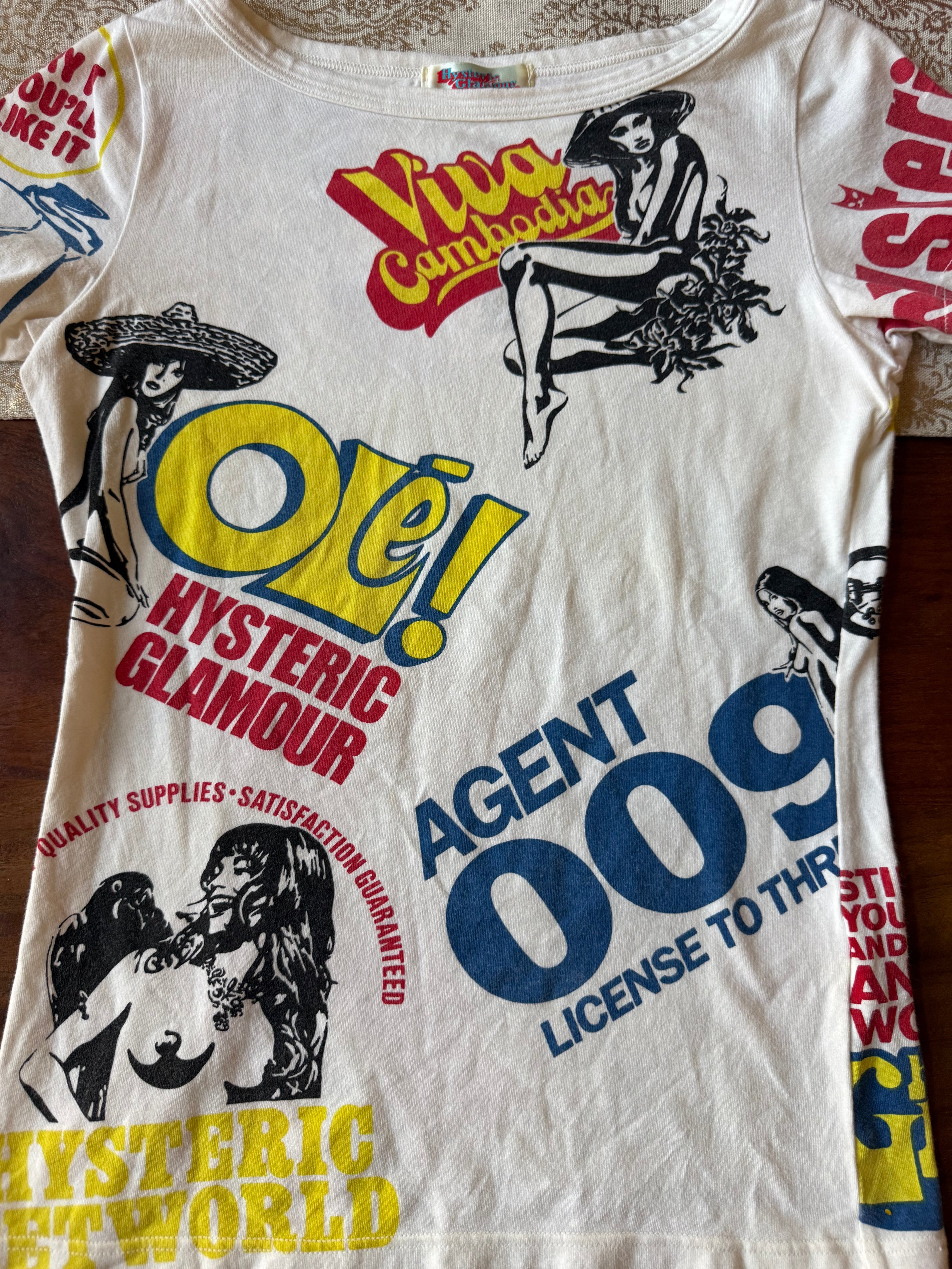 Hysteric Glamour Baby Tee (S/M)