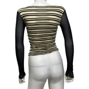 Vintage Stripe Mesh Longsleeve (XS/S)