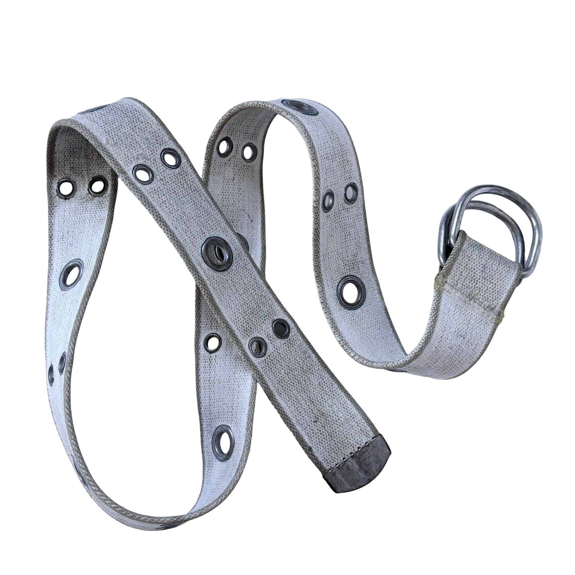 White Grommet Belt (S-L)