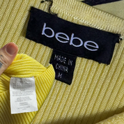 Silk BEBE one shoulder top (M)