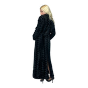 Faux Fur Maxi Coat (M)