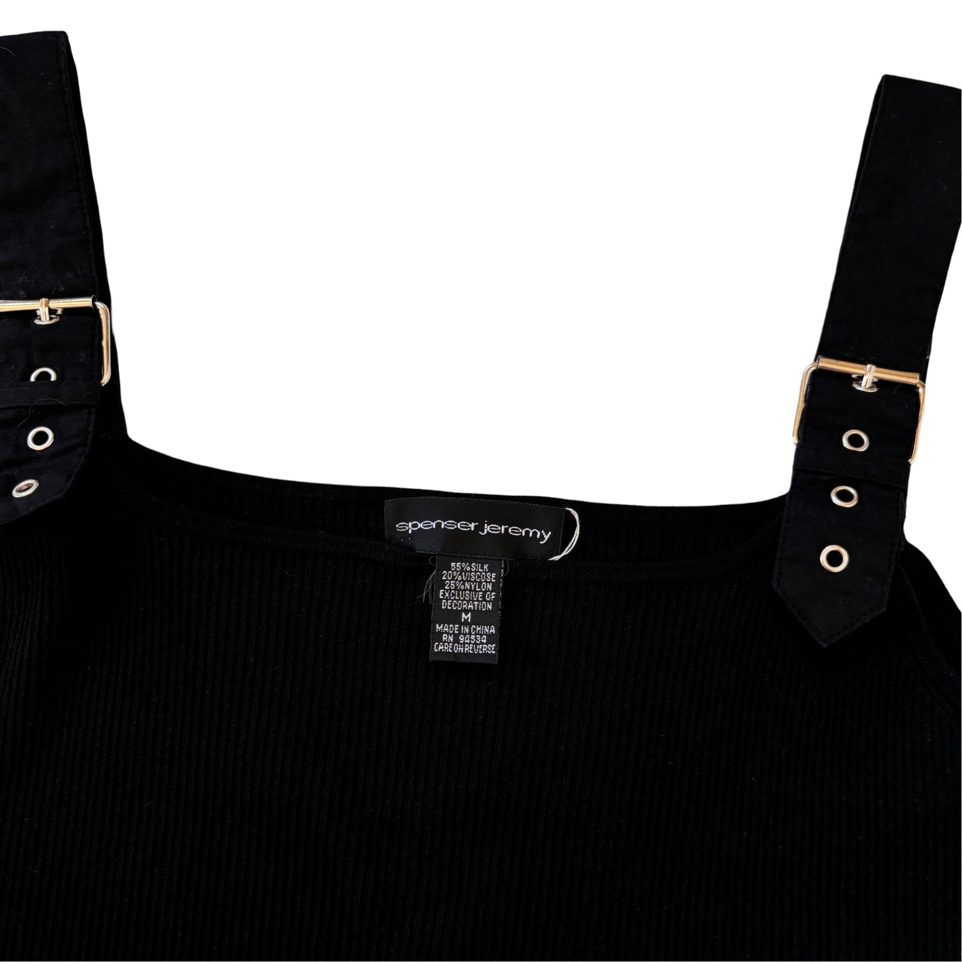90s Silk Buckle Tank (M)
