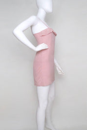 Silk Lotus Mini Dress (XS-L)