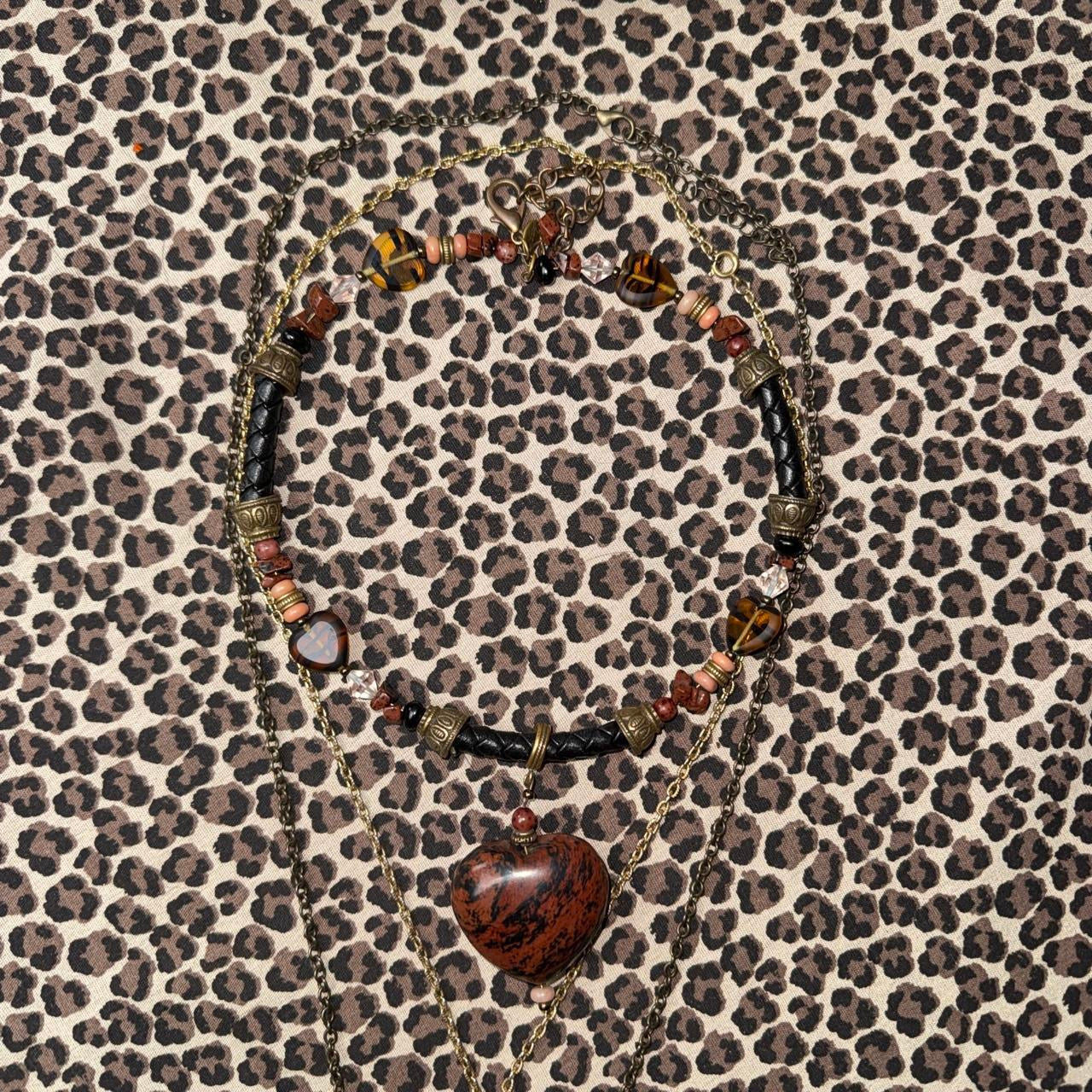 Multi-Layered Vintage Boho Necklace Stack