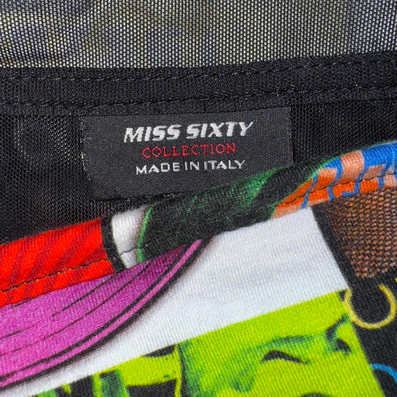 Miss Sixty Graphic Tube Top (M)