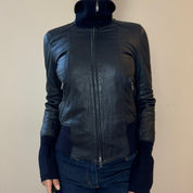 Vintage Italian Leather Jacket (XS/S)