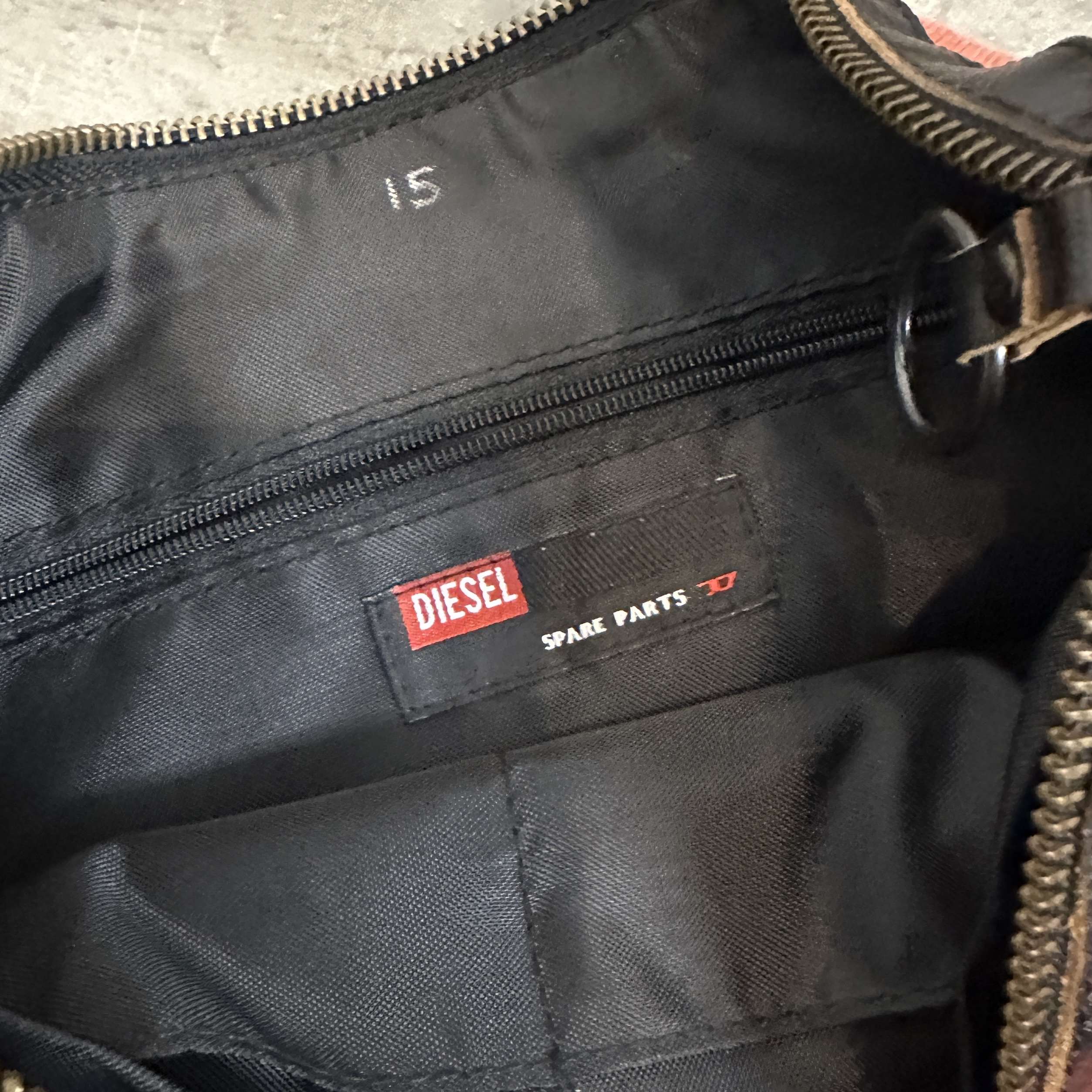 Vintage Diesel Utility Shoulder Bag