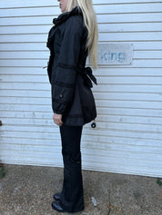 Vintage Black Italian Romantic Gothic Jacket (XS/S)
