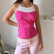 Adidas Vintage Pink Halter (M/L)