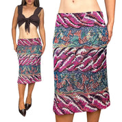 Missoni Mermaid Print Knit Skirt (M/L)