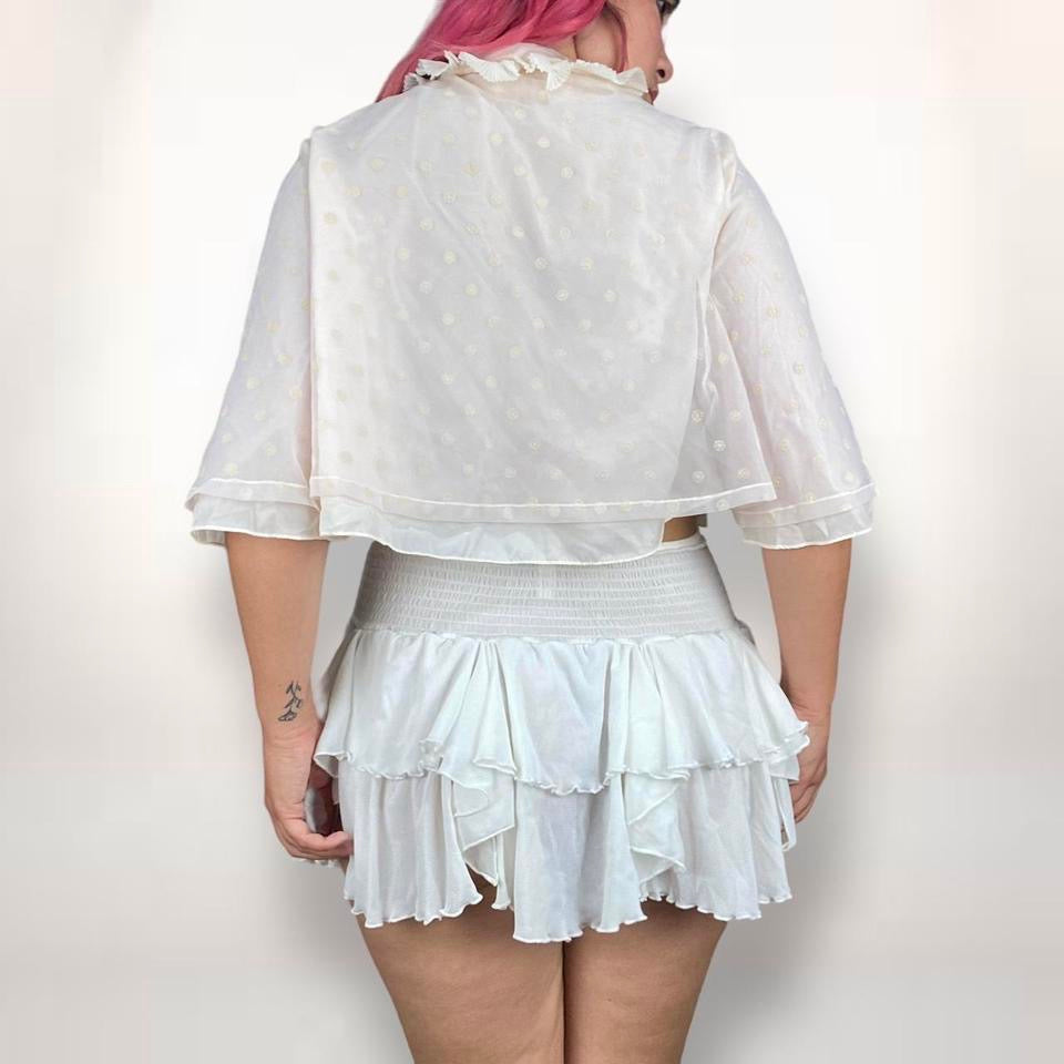 1960s Powder Pink Peignoir Jacket (S-L)