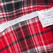 Y2K Plaid Pleated Mini Skirt (S/M)
