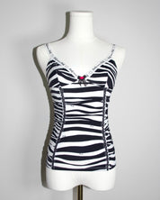 00s Dolce & Gabbana Zebra Tank (XS)