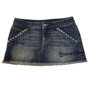 Harley Davidson Studded Denim Mini (XS)