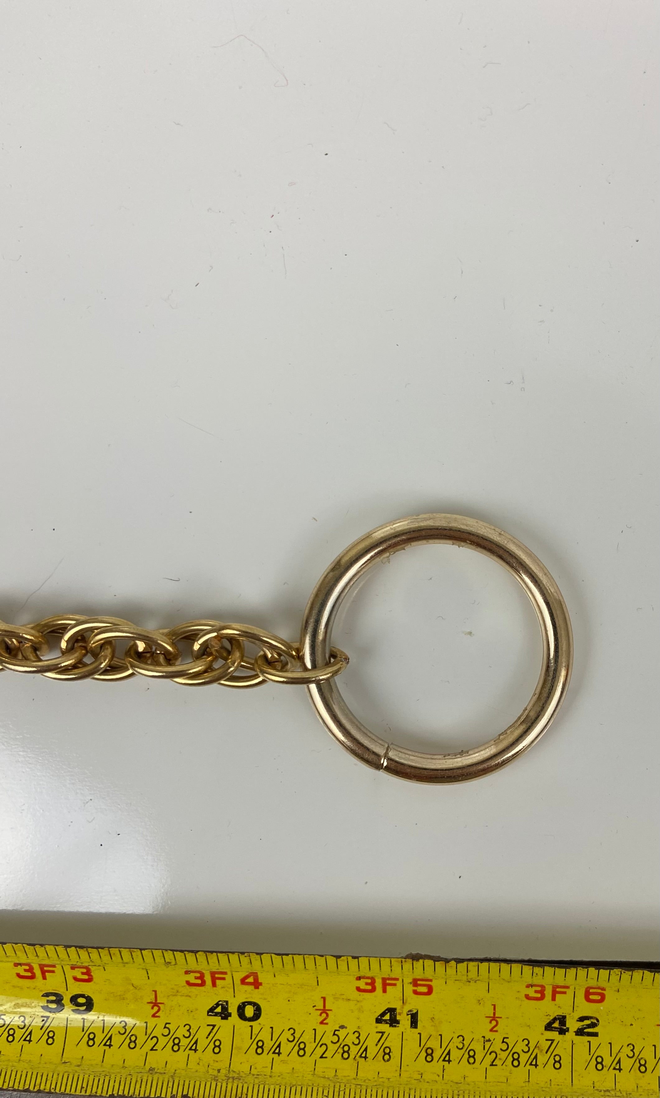 Boho Style Gold Tone Chain
Hook Buckle Belt
