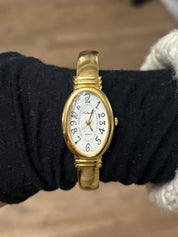 Classic Gold Cuff Watch