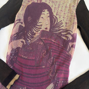 Plein Sud Samurai Mesh Top (S/M)