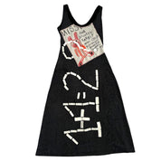 Vintage Italian Graphic Dress (S/M)