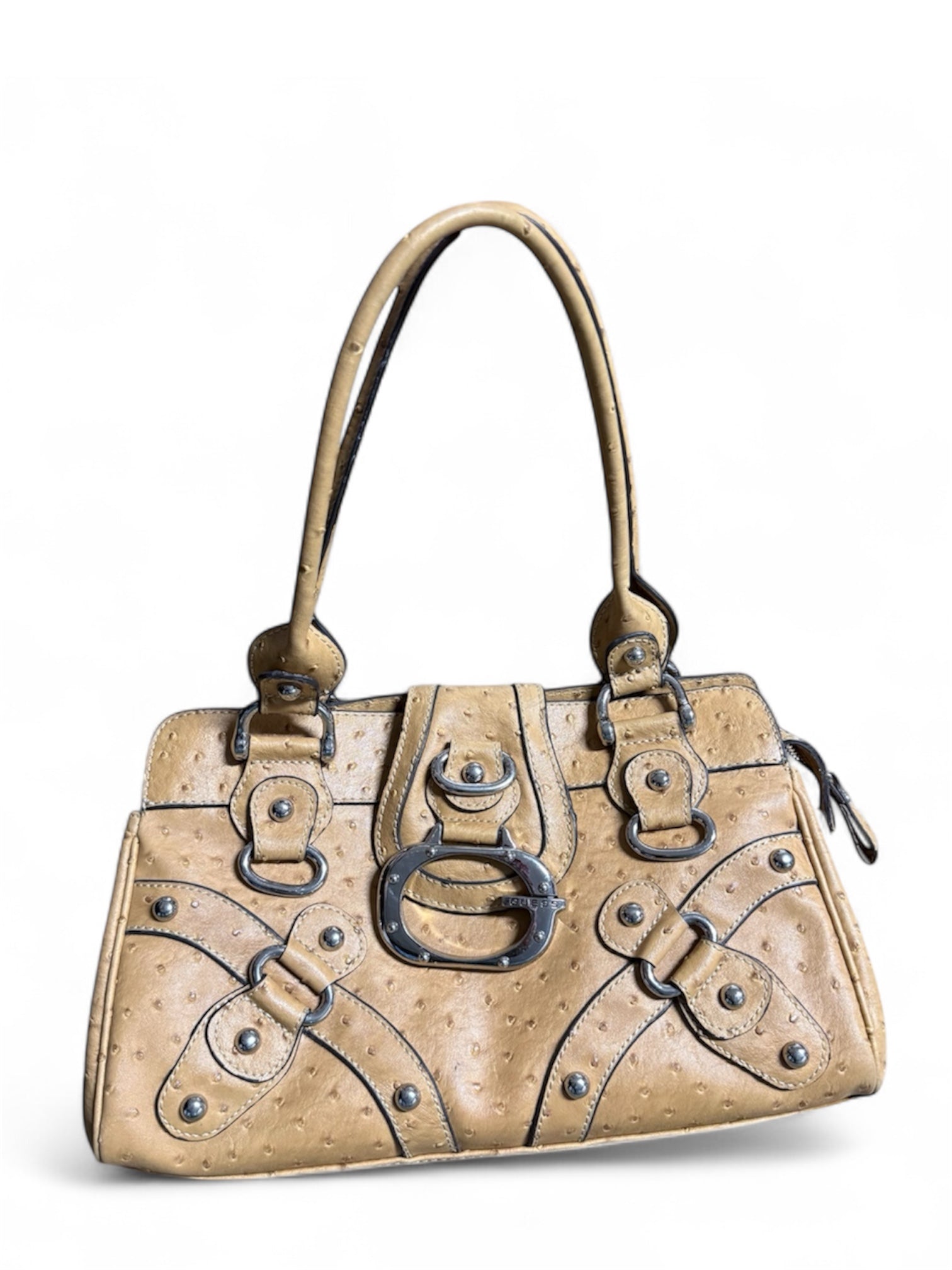 00s vegan ostrich leather handbag