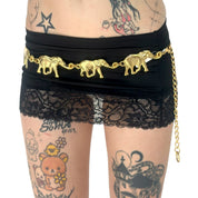 Vintage Elephant Chain Belt