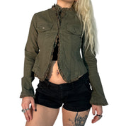 Army Green Canvas Jacket (S)