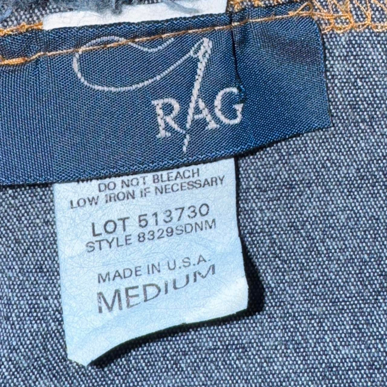 Y2K Denim Corset Top (S)