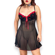 2000s Bustier Slip Dress (L)
