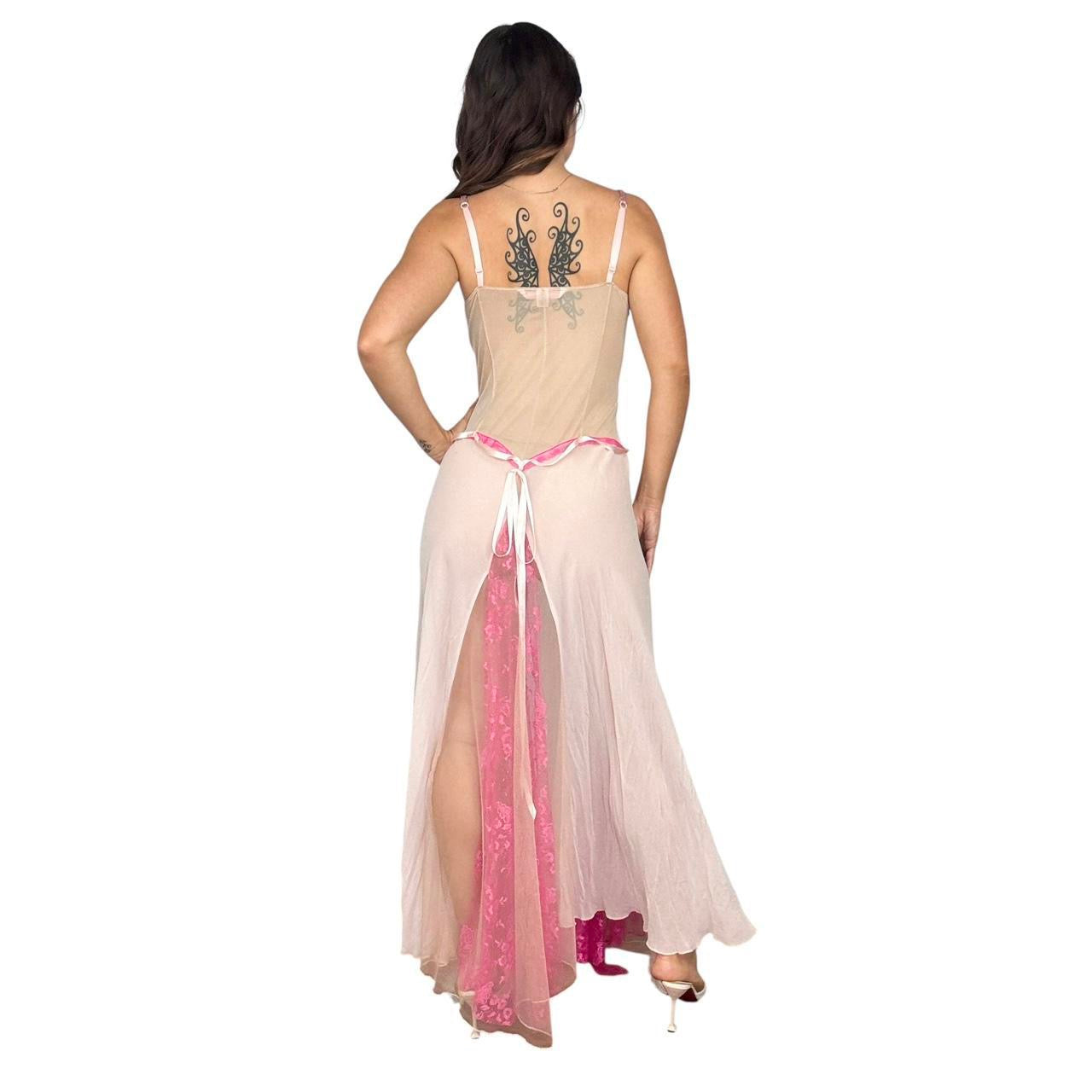 2003 Victoria’s Secret Silk Maxi Slip (M)