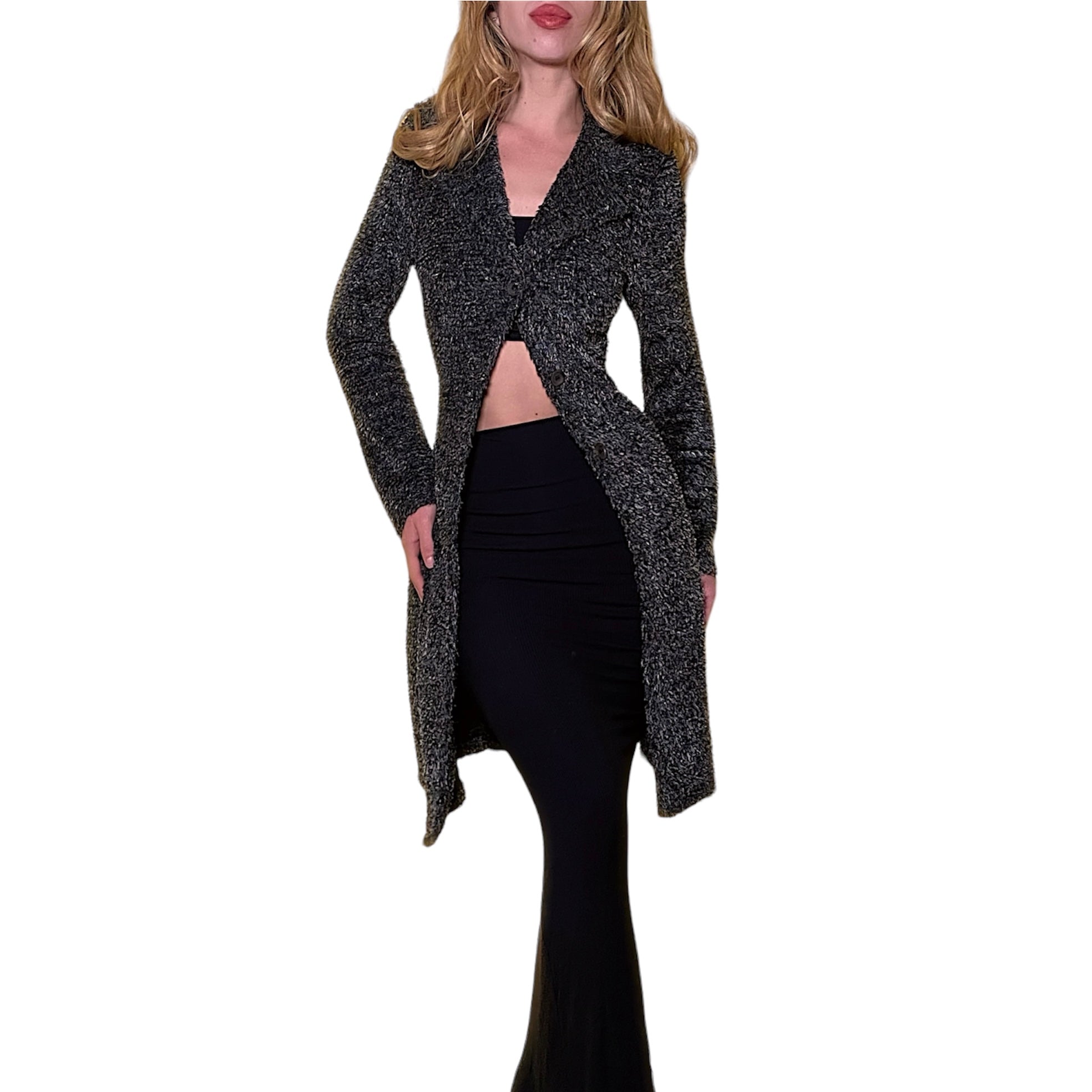 90’s Faux Fur Duster (L)
