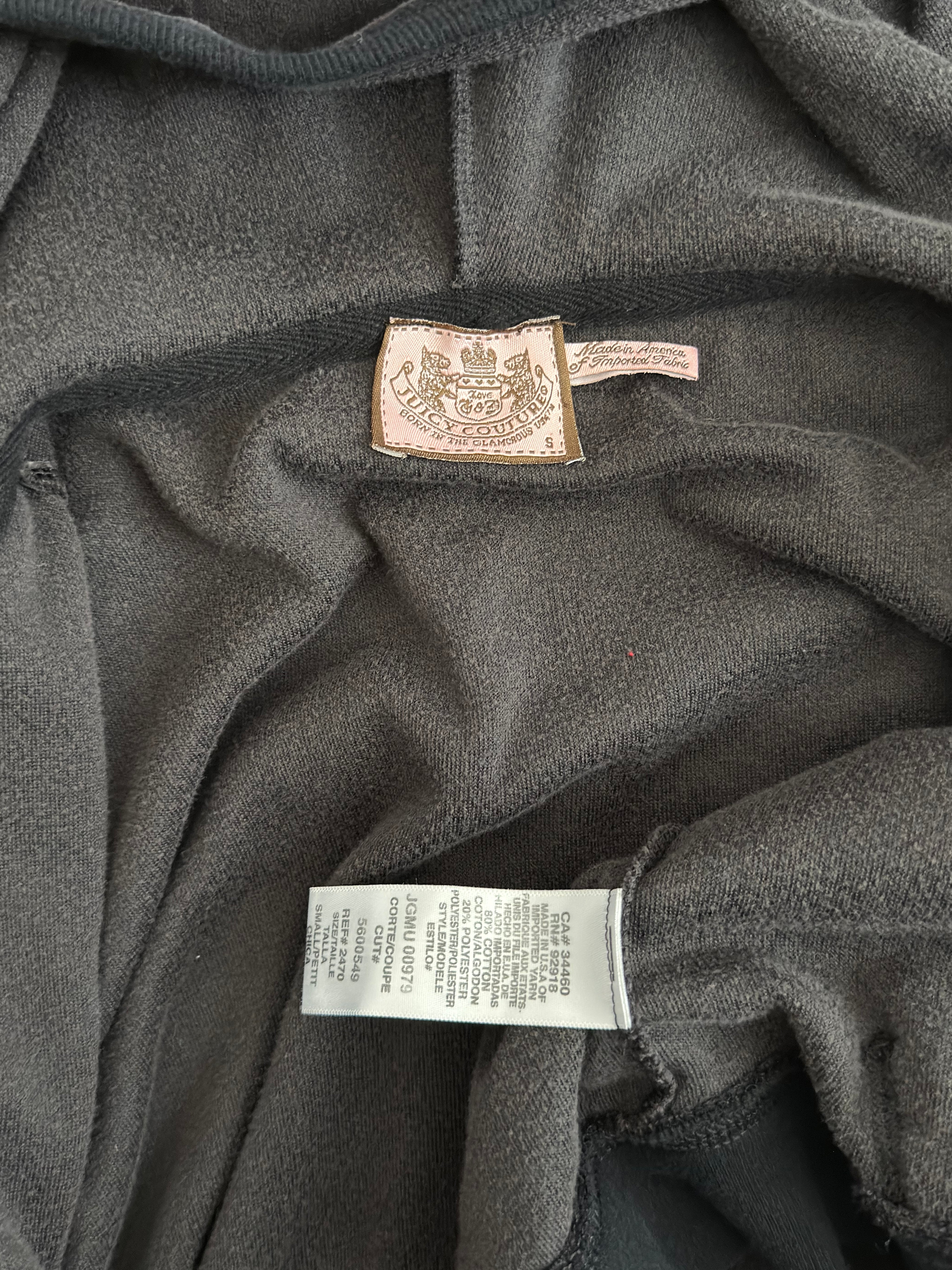 iconic vintage Juicy Couture velour tracksuit set (S)