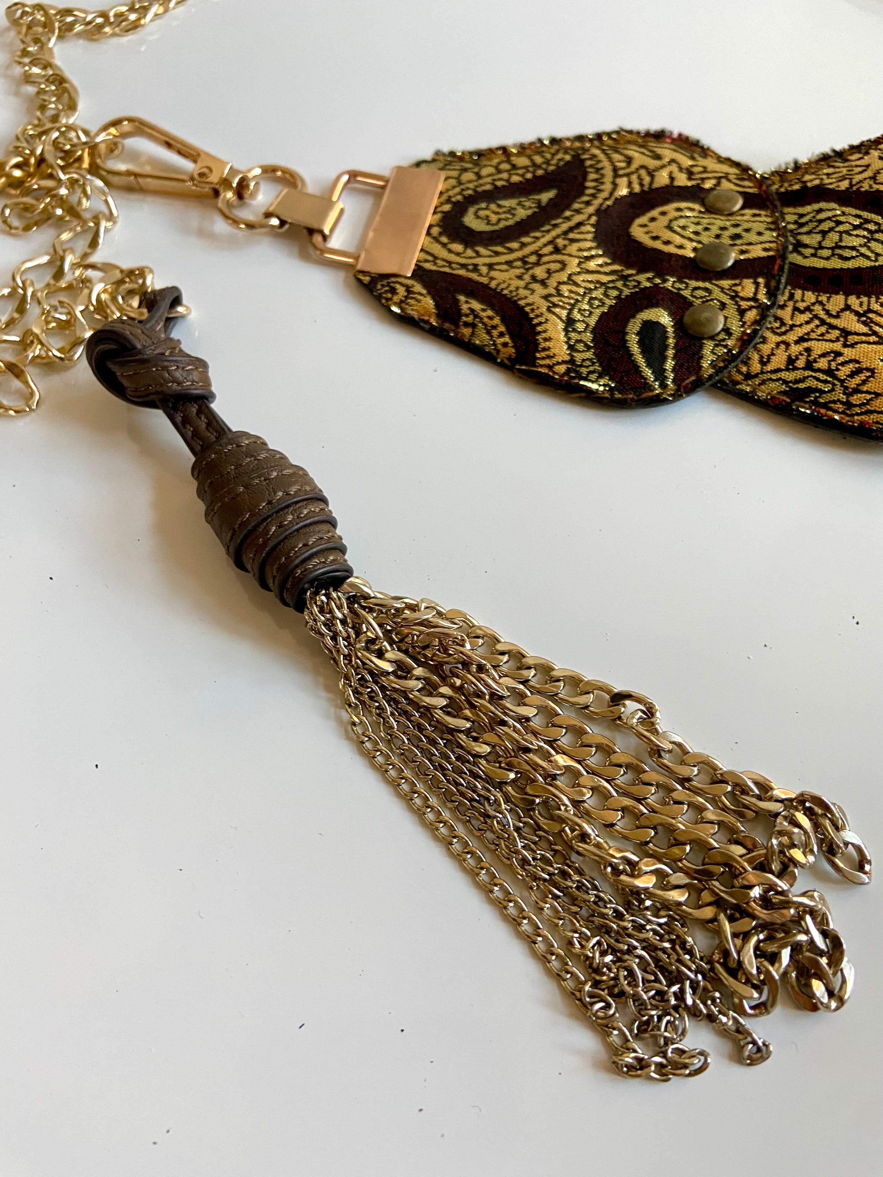 Statement gold belt