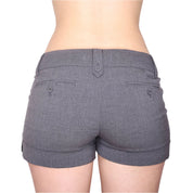 Y2K Gray Low Waisted Shorts (S/M)