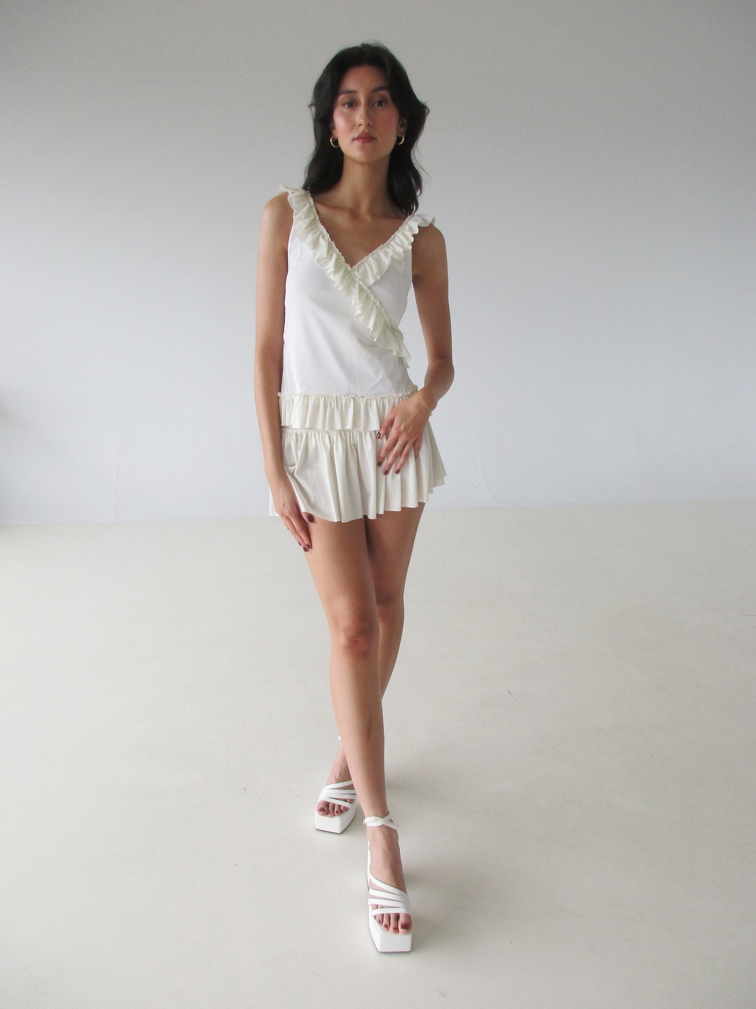 Vanilla Ribbon Top (XS-L)