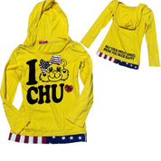 Japanese brand GYARU hooded longsleeve (S)