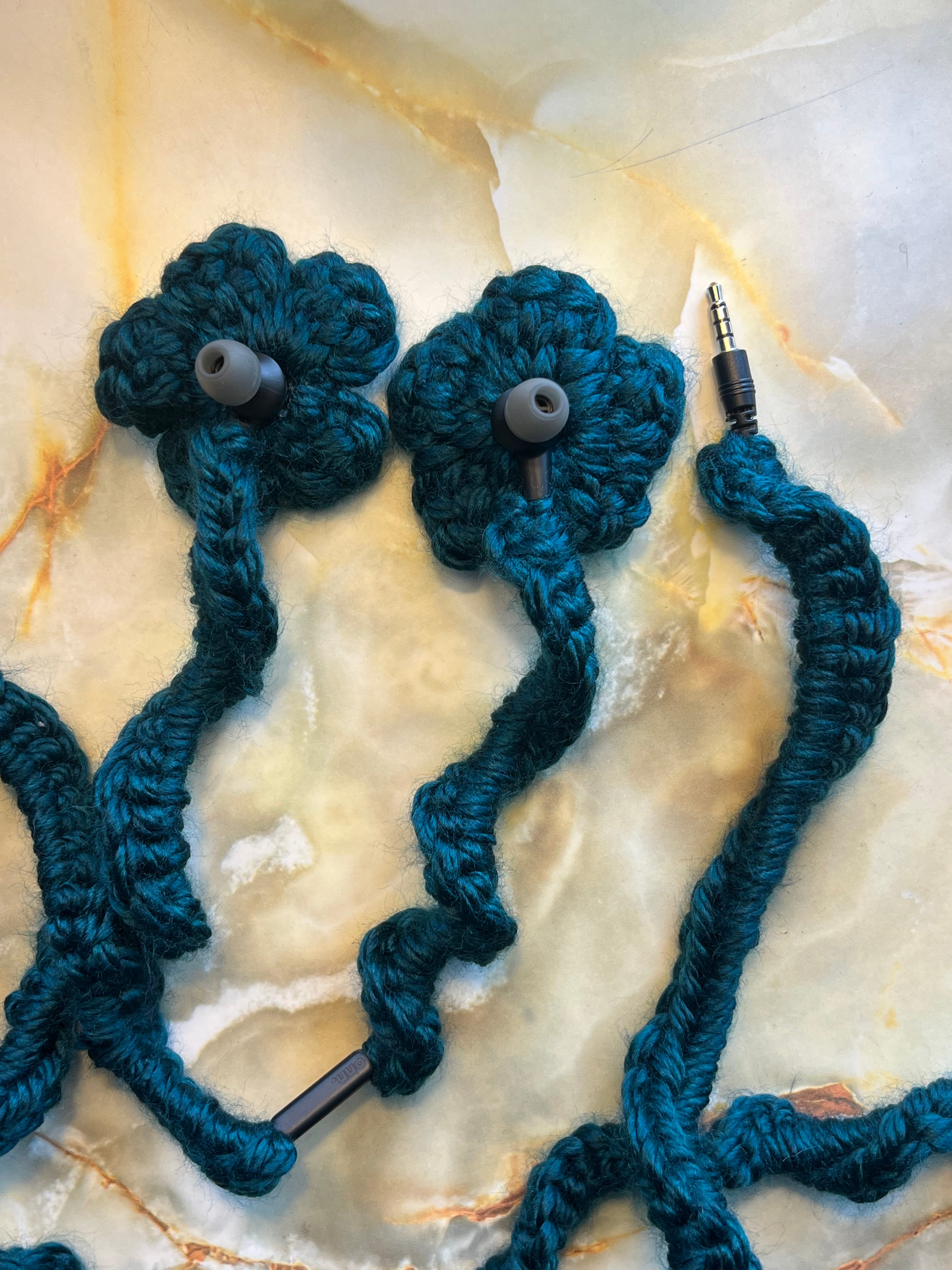 Crochet Wired Headphones