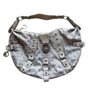 Y2K TAN GUESS HOBO BAG