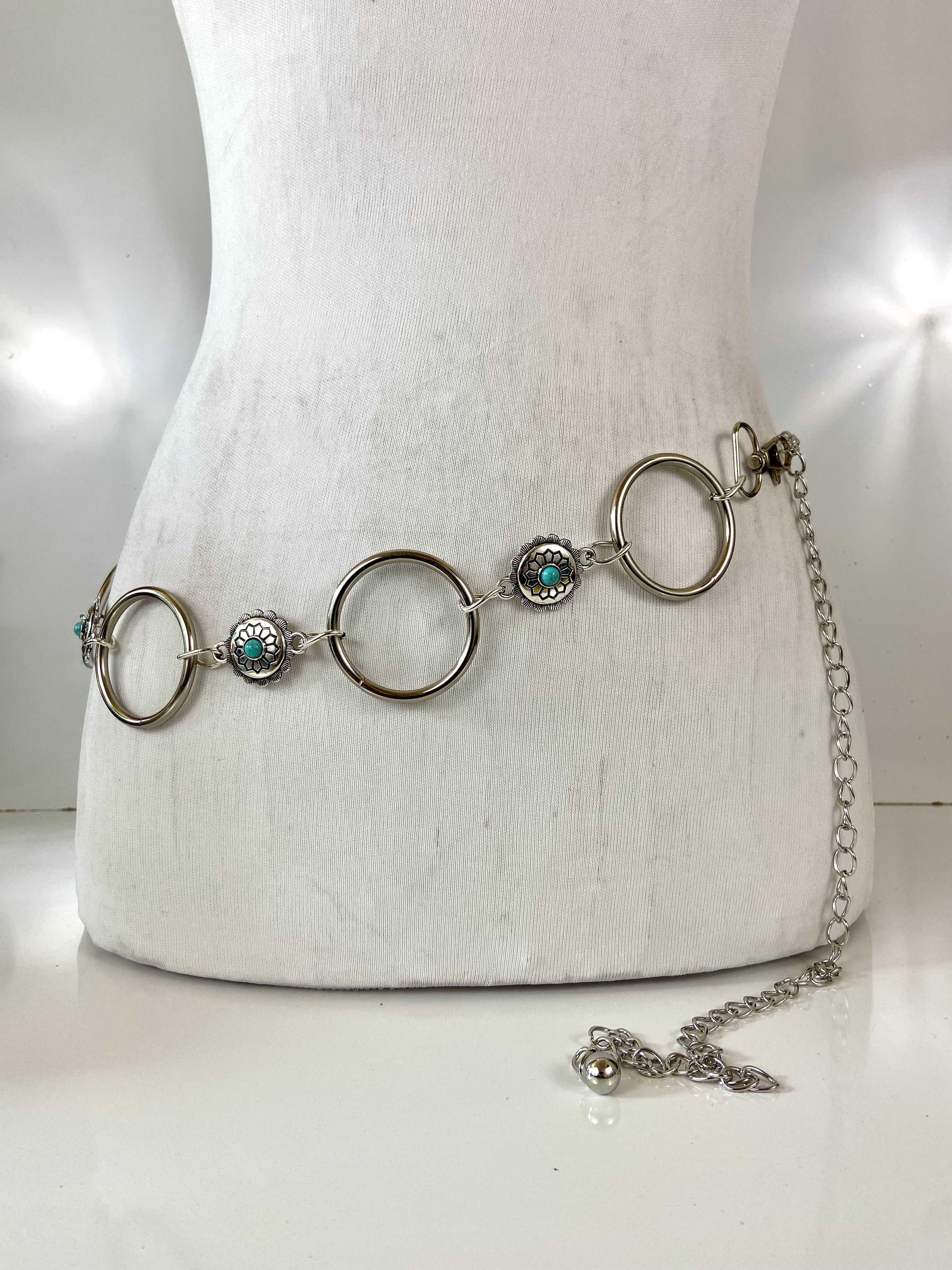 Little flower 🌸 with big circles belt