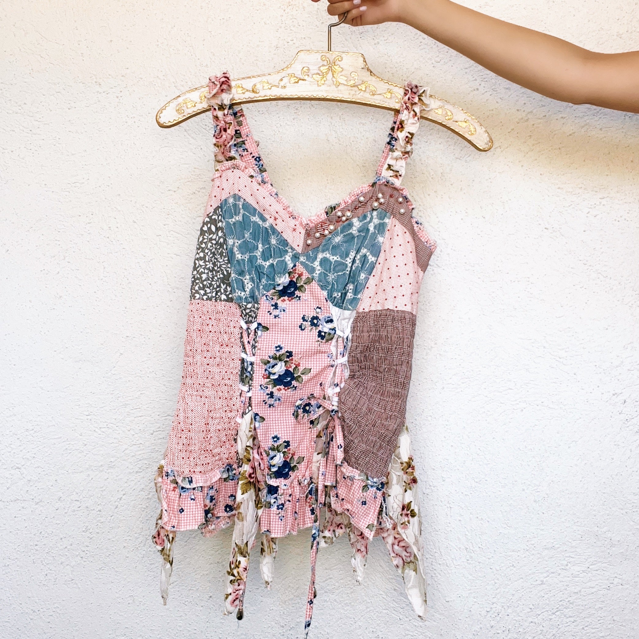 Patchwork Ragdoll Top - S/M