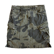 2000s Cargo Camo Skirt (S)