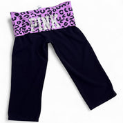Y2K Victoria's Secret PINK foldover yoga capris (L)