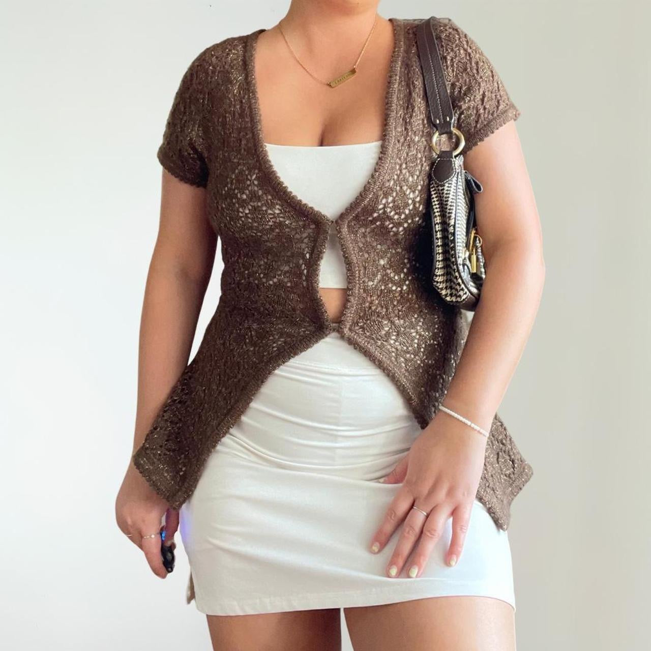Knit Fairy Cardigan Sweater (M)