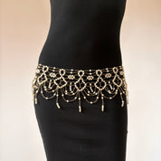 Beaded Drape Belt (M)