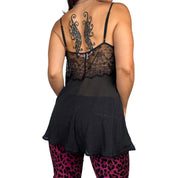 2000s Victoria’s Secret Silk Babydoll Cami (L)