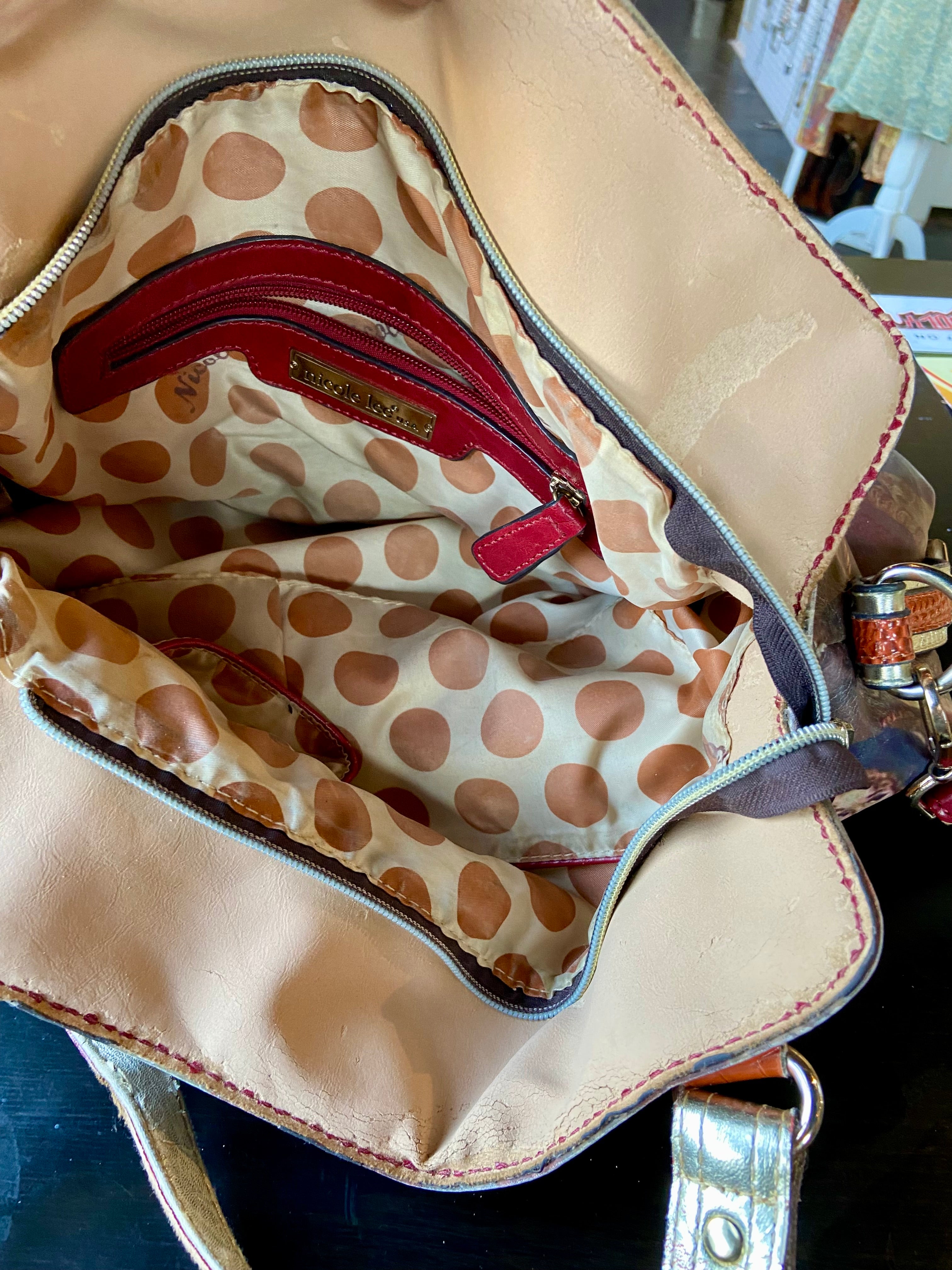 Nicole Lee American Cowgirl Handbag Purse.