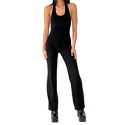 90s Noir Stretch Jumpsuit (S/M)