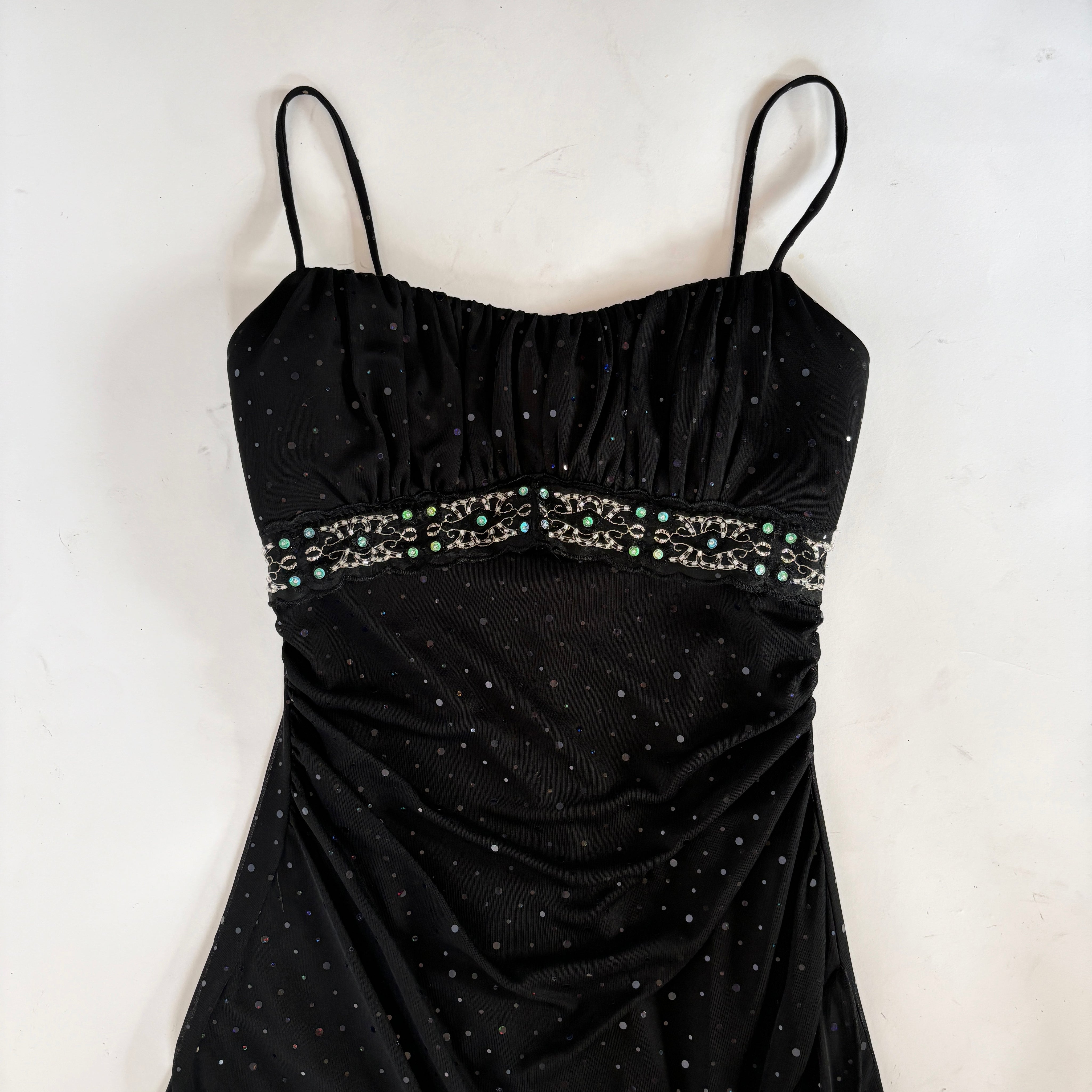 Y2K Mesh Sequin Dress (XS/S) Holy Thrift Y2K Mesh Sequin Dress (XS/S) Holy Thrift