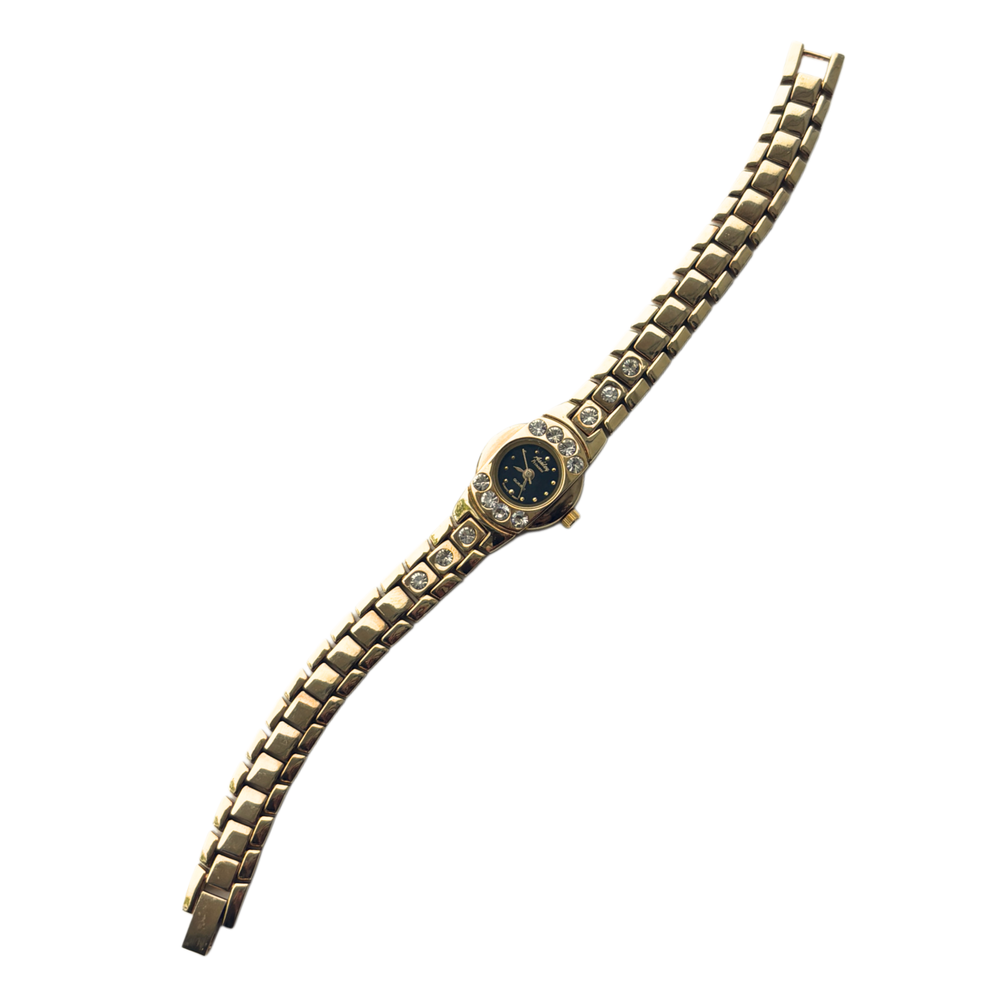 Gold Gem Cocktail Watch